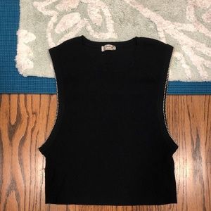 black beaded tank top!!